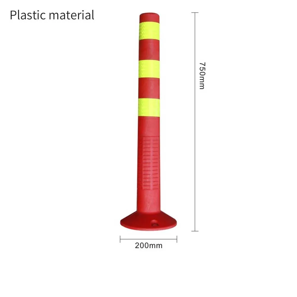 HCSP Warning Road Bollard EVA Reflective Flexible Traffic Delineator Post
