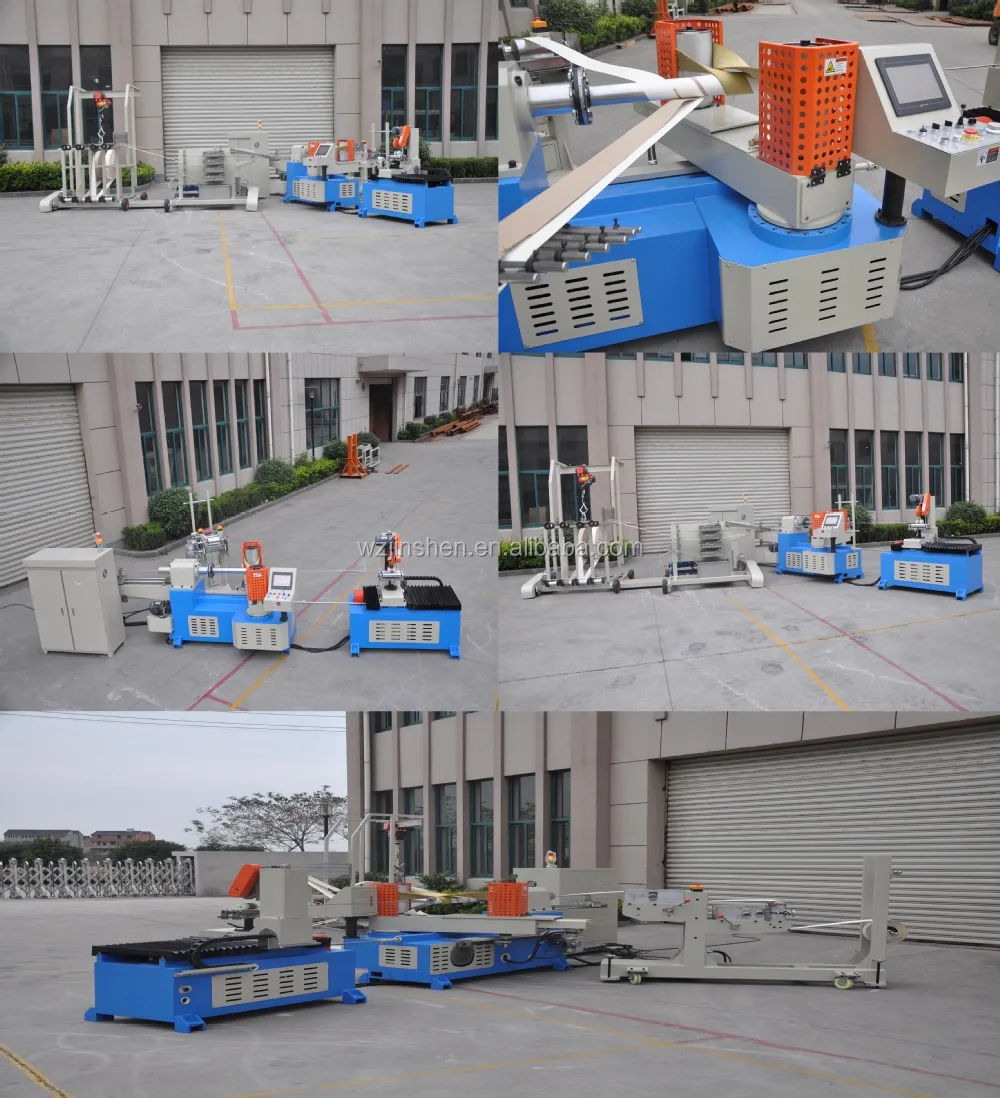 High speed spiral paper core tube making machine for tube rolling CE Certificate
