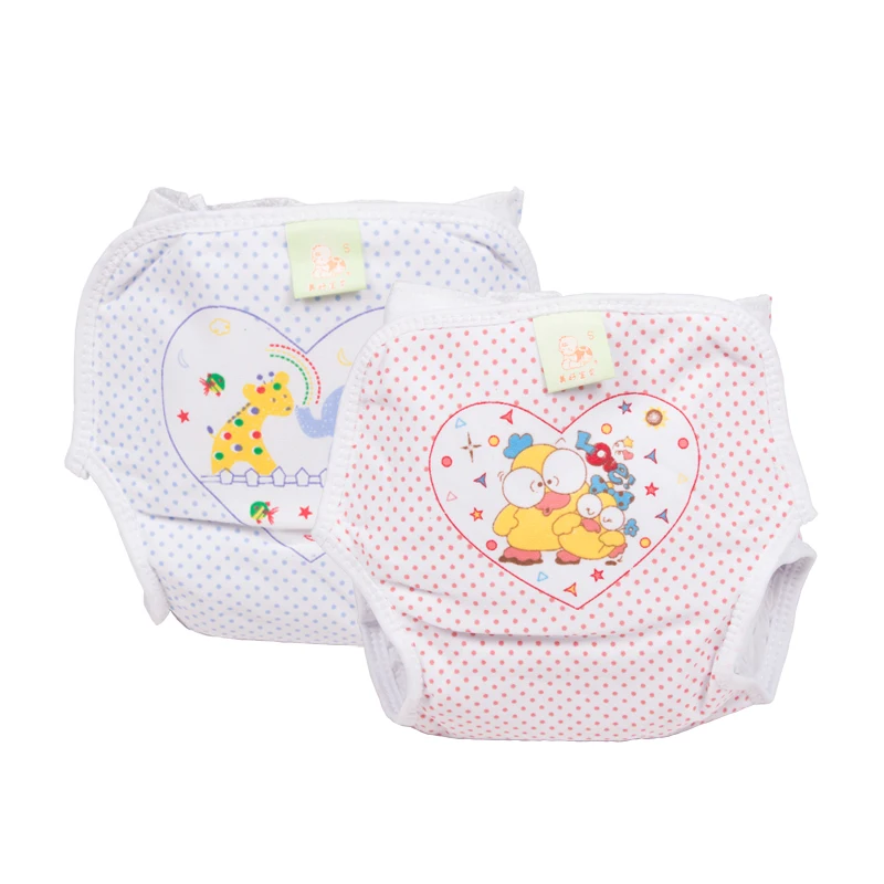 Reusable baby diaper cloth nappies diapers washable high quality pvc diaper cloth pants