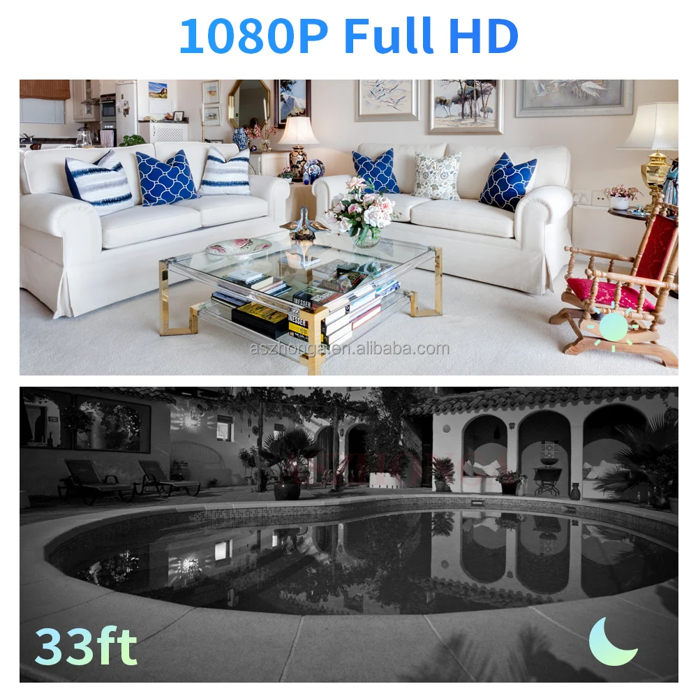 1080p Mini Camera Cctv Wifi Motion Detection  Ip Hd Detector High Capacity Battery Powered Secret A90 CAM