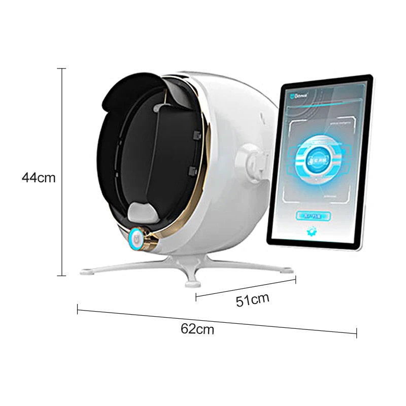 2023 New Portable Camera Skin Scanner 3d Face Scanner Digital Facial Skin Analyzer Face Visia Face Skin Analyzer