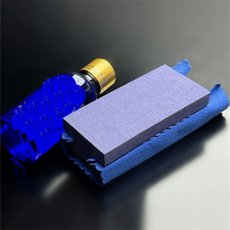 NBT Premium Nano Ceramic Coating Applicator Pad EVA Wax Sponge Pads Block With Suede Cloth