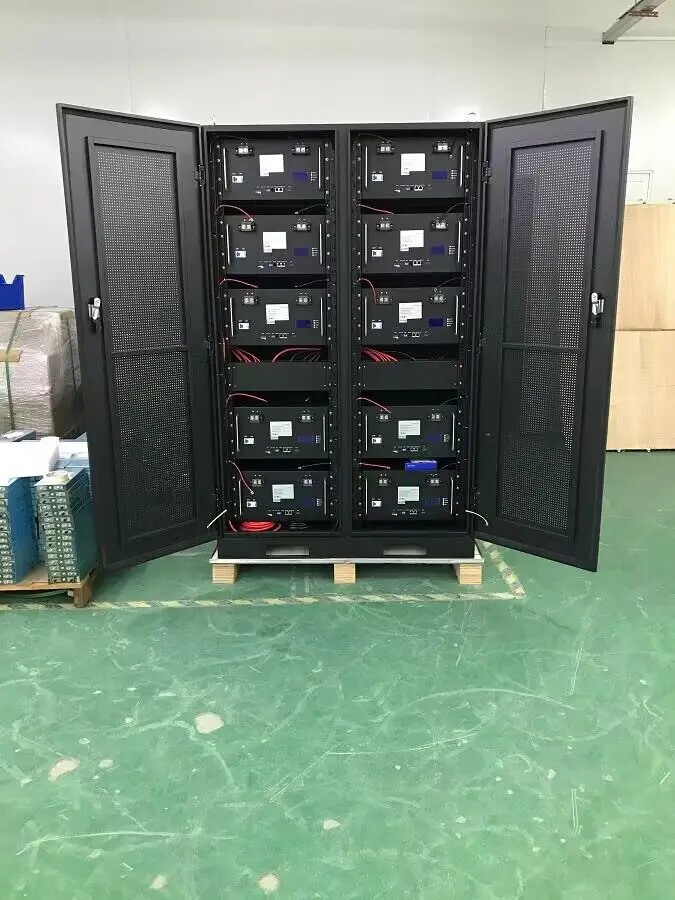 LIFEPO4 Battery Pack With BMS for Solar Power Storage 51.2V 48V 2000Ah Lithium Battery pack 100KWH