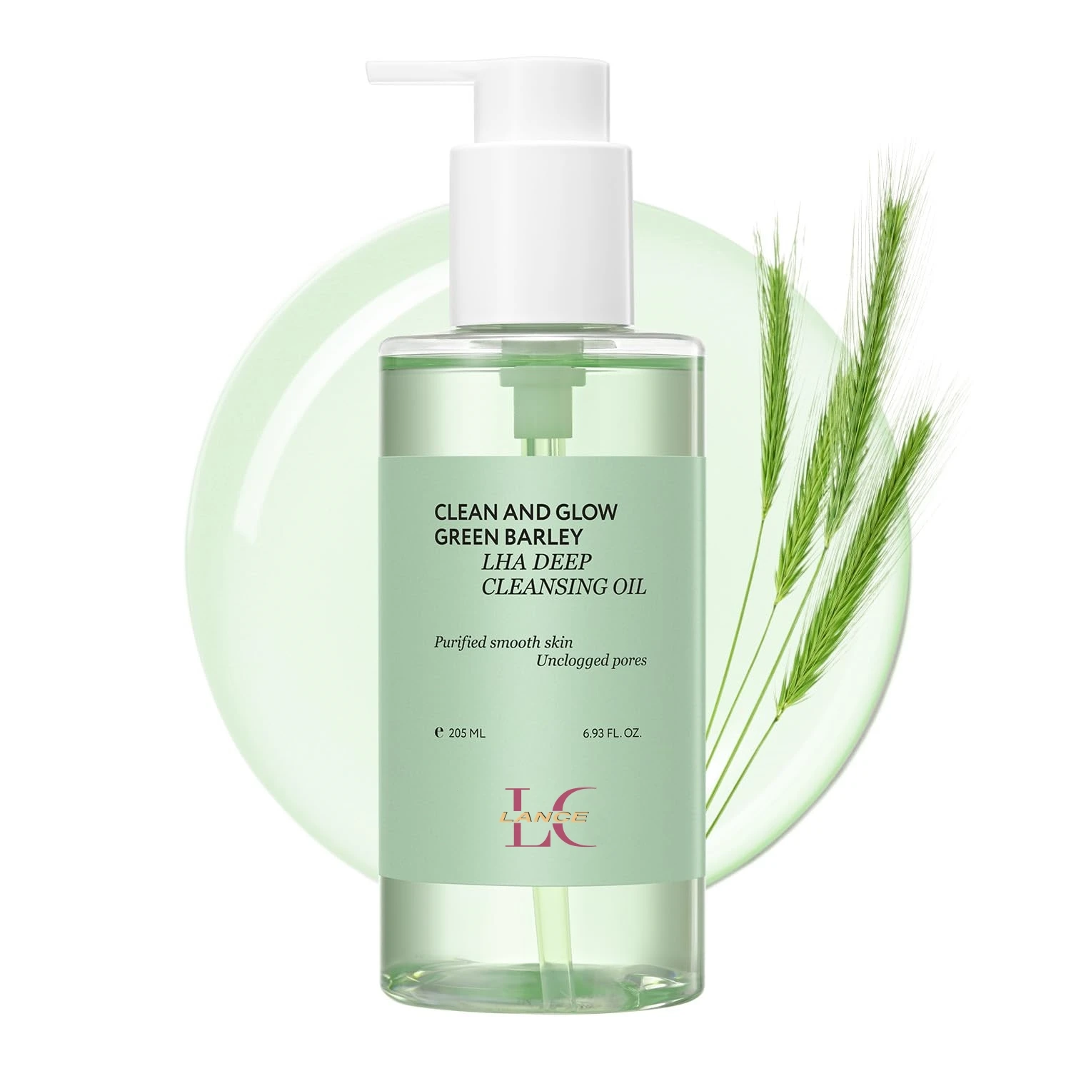 Lance LHA Deep Cleansing Oil OEM ODM Refreshing Skin Removing Heavy Makeup Instant Deep Clean Blackhead Facial Cleanser Oil