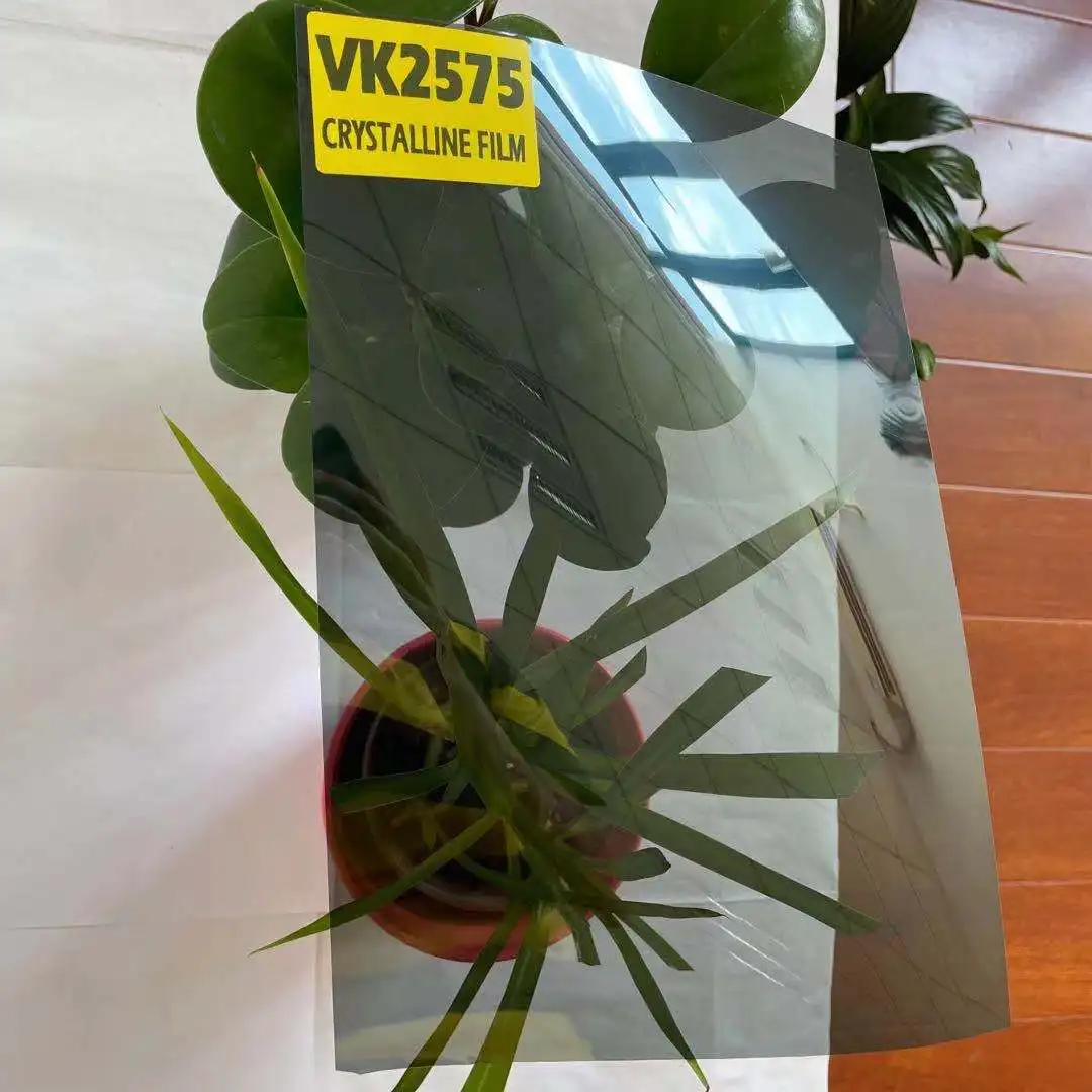 VK2575 V-KOOL FILM QUALITY 2PLY 3.0 MIL VLT 25% IR 75% CAR CRYSTALLINE SPUTTER TINT FILM SOLAR WINDOE FILM