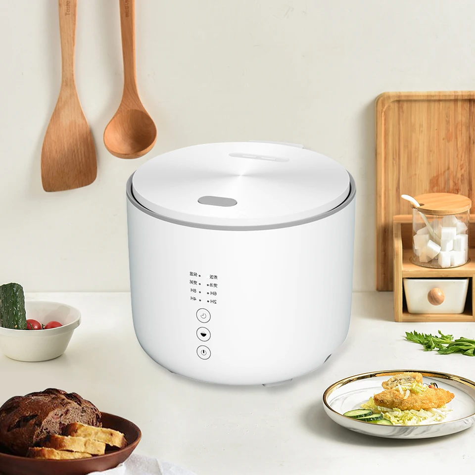 Household Mini Rice Cooker Truck Small Rice Cooker Lunch Meal Heater Warmer 2L