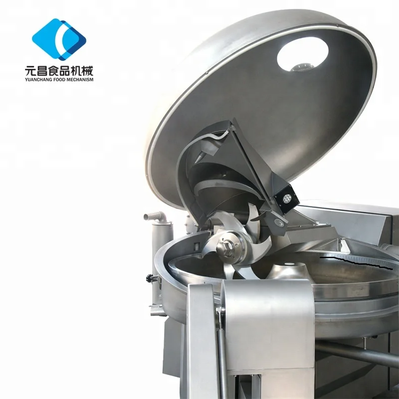High speed Meat Cutting Bowl Machine Meat Sausage Bowl Cutter