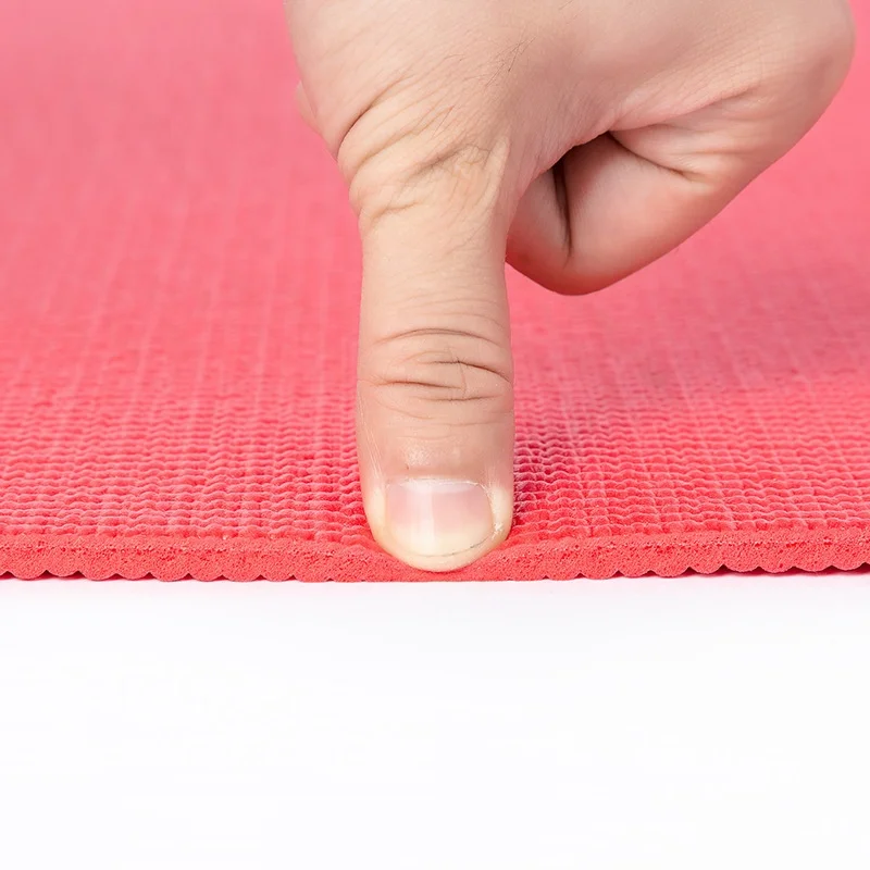 eco friendly 6mm high density premium pvc yoga mat for exercise