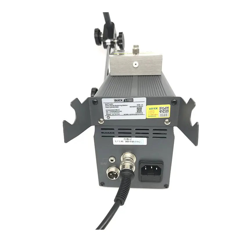 
QUICK 376DI Anti Static Temperature Control Lead Free Intelligent Welding Stand Soldering Station 