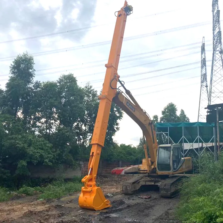 Телескопическая стрела для экскаватора CAT320D со стандартным ковшом 12 14 16 метров сертификация CE