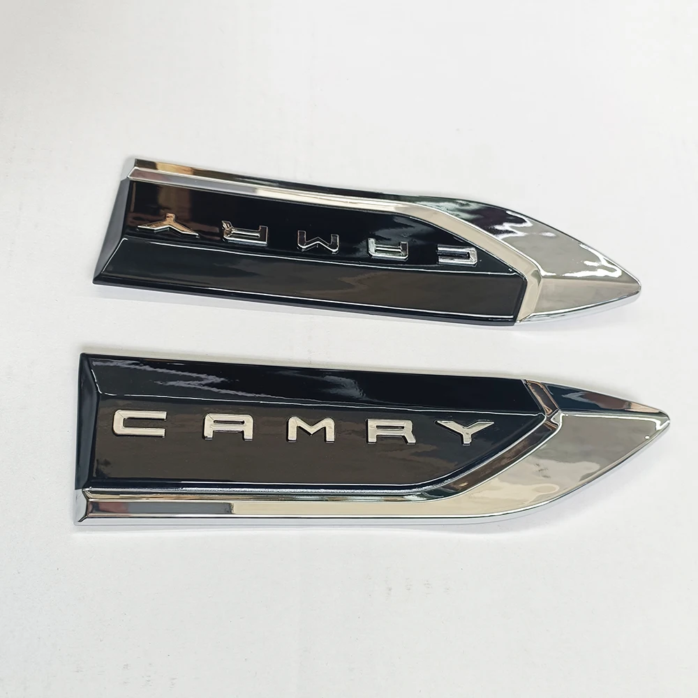 2 шт., наклейка-эмблема сбоку для Toyota Camry XV70, 2018 2019, 2020, 2021, 2022 аксессуары, 2 шт.