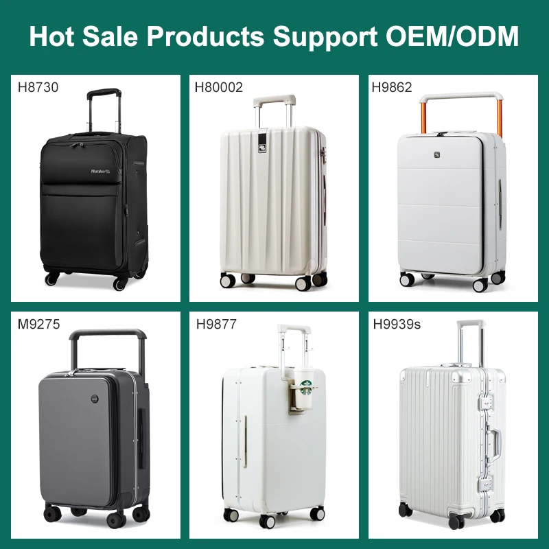 Mixi aluminum PC suitcases trolley luggage lightweight carry on case suitcase travel luggage set for outdoors