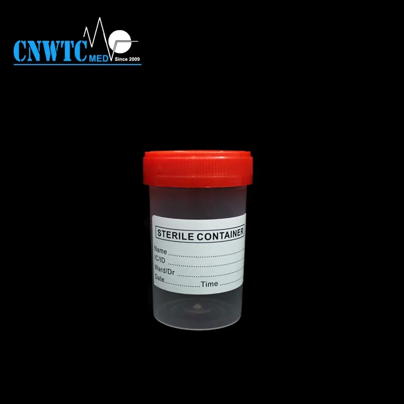 Plastic Urine Stool collector Specimen Cup Container 60ml