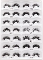 Реалистичные ресницы 25 мм 5d от поставщика liu yan brew, оптовая продажа, толстые норковые ресницы на заказ