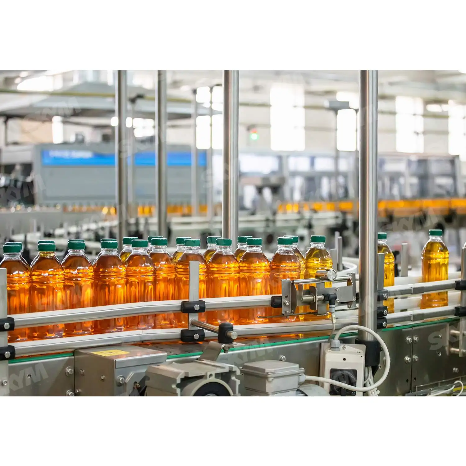 Novel Design High Degree Of Automatic Glass / Pet Bottle Water / Juice Auto Making Machine / Production Line