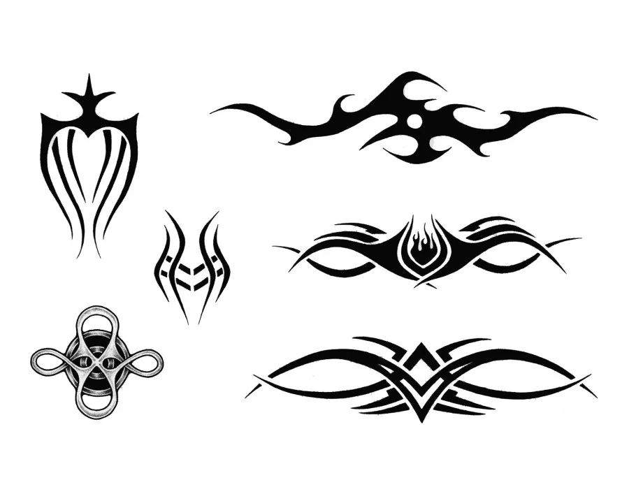 Beauty geisha flower arm tattoo sticker halloween diy decoration scary tattoo sticker