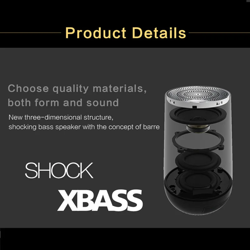 360 Sound Wireless Speaker Streams 3D Smart BT Audio Home Smart Speakers