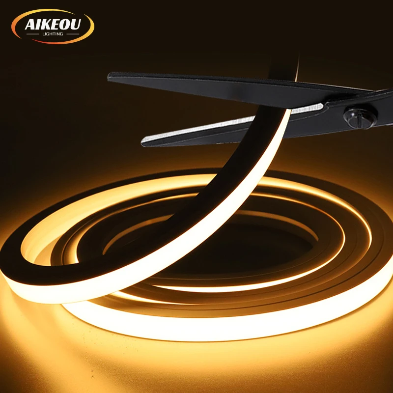 24v waterproof flexible neon strip light high density neon 1010 1212 1414 1616 2020 indoor outdoor RGB neon light