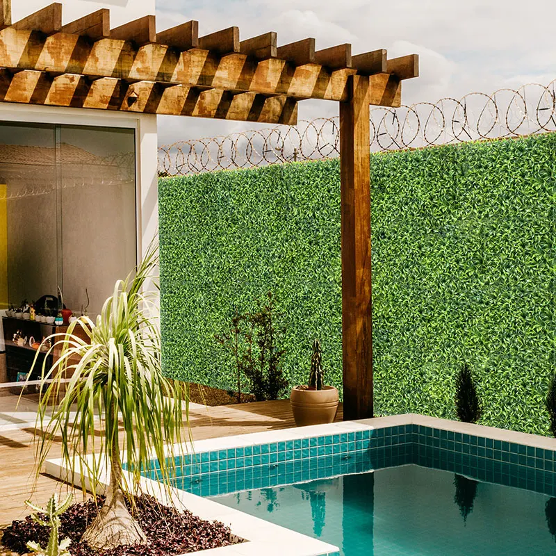 Outdoor Grass Wall Green Panel Wholesale 40*60CM Artificial Grass wall