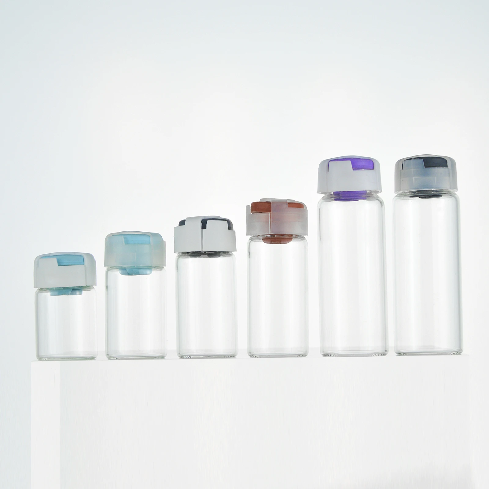 3ml 5ml 6ml 7ml 8ml 10ml 15ml Penicillin Pharmaceutical Injection Crimp Top Neck Tubular Vial Glass Bottle