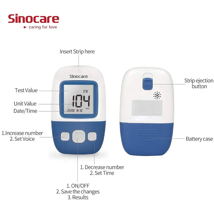 
The best blood pressure and smart sugar blood glucose monitoring device band without blood no prick 