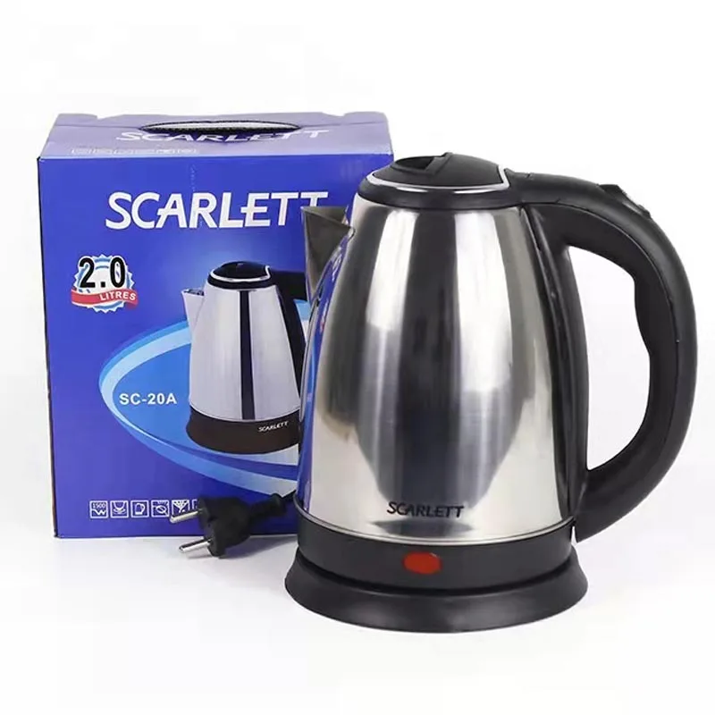 water kettle cheap price tea maker water electric kettle stainless steel 2l best electric kettle