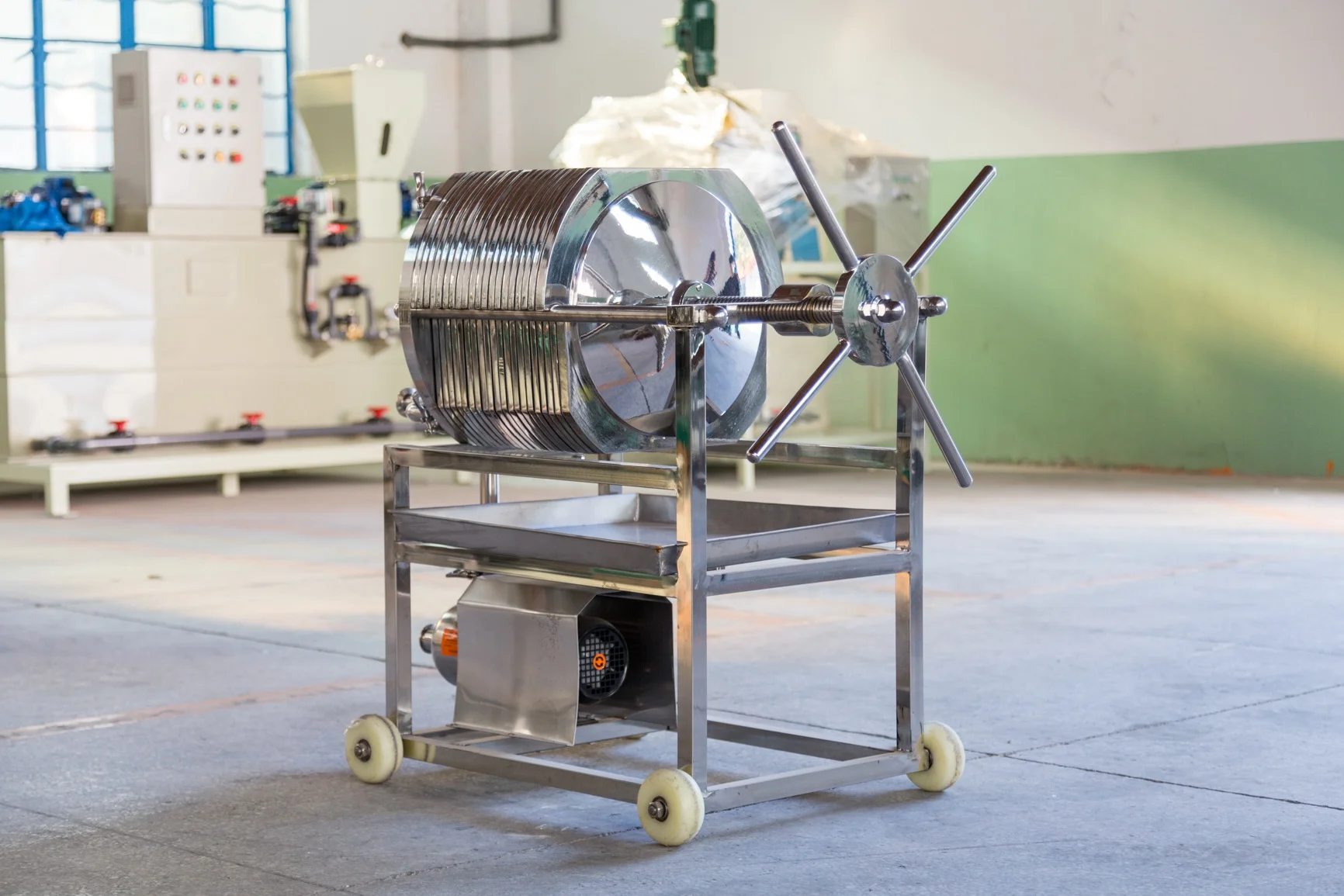Stainless Steel Filter Press for Wine Beer Filtration