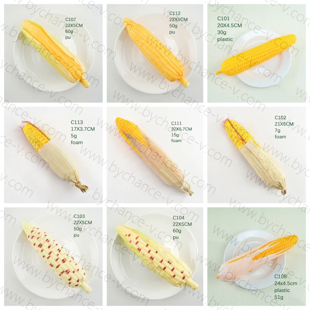 party & event decoration artificial crop fake corn faux vegetables for holiday thanks giving day decoration
