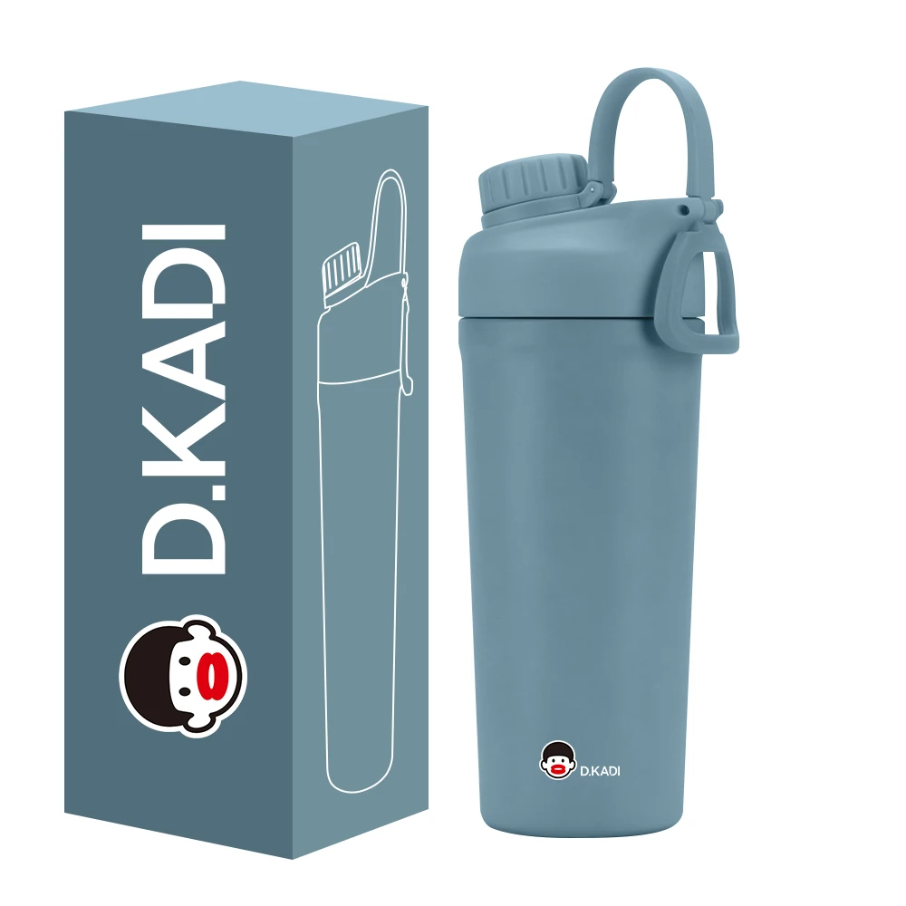 Hot Selling 590ML/820ML Shaker Customized Double Wall Stainless Steel Vacuum Insulated Shaker Sport Water Bottle