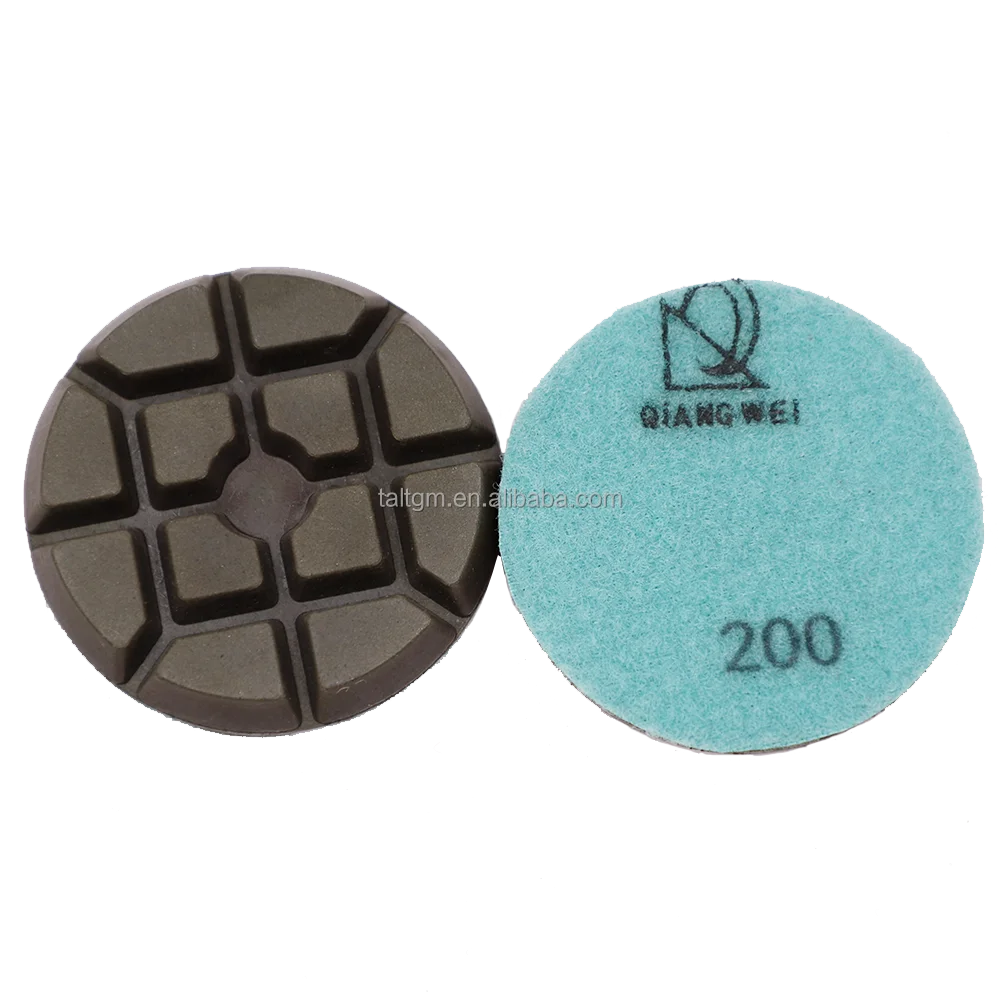 New quality popular 3 inch diamond floor polishing pads dry use for hard concrete