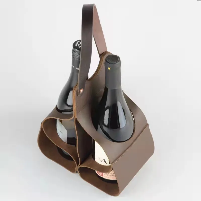 Сумка для переноски винных бутылок на заказ сумка винного виски Рождественская бутылки вина