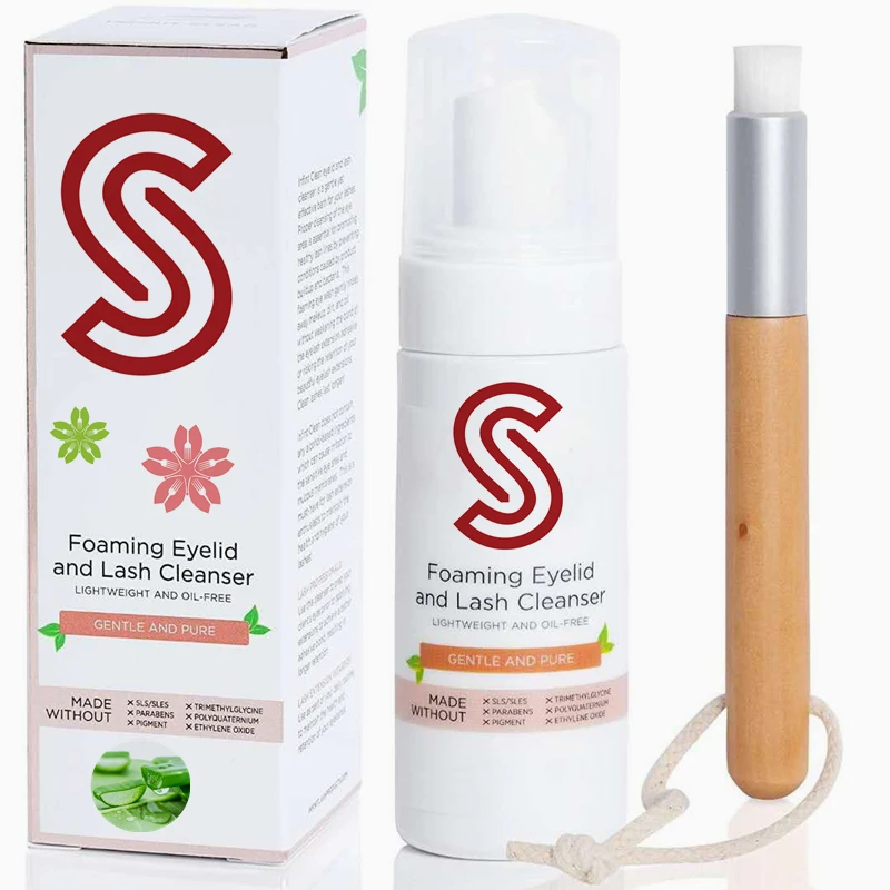 50Ml Foaming Cleanser Private Label Extensive Eyelash Tear-Free Shampoo Grapestone Multi Purpose Foam Cleanser Tony Moly