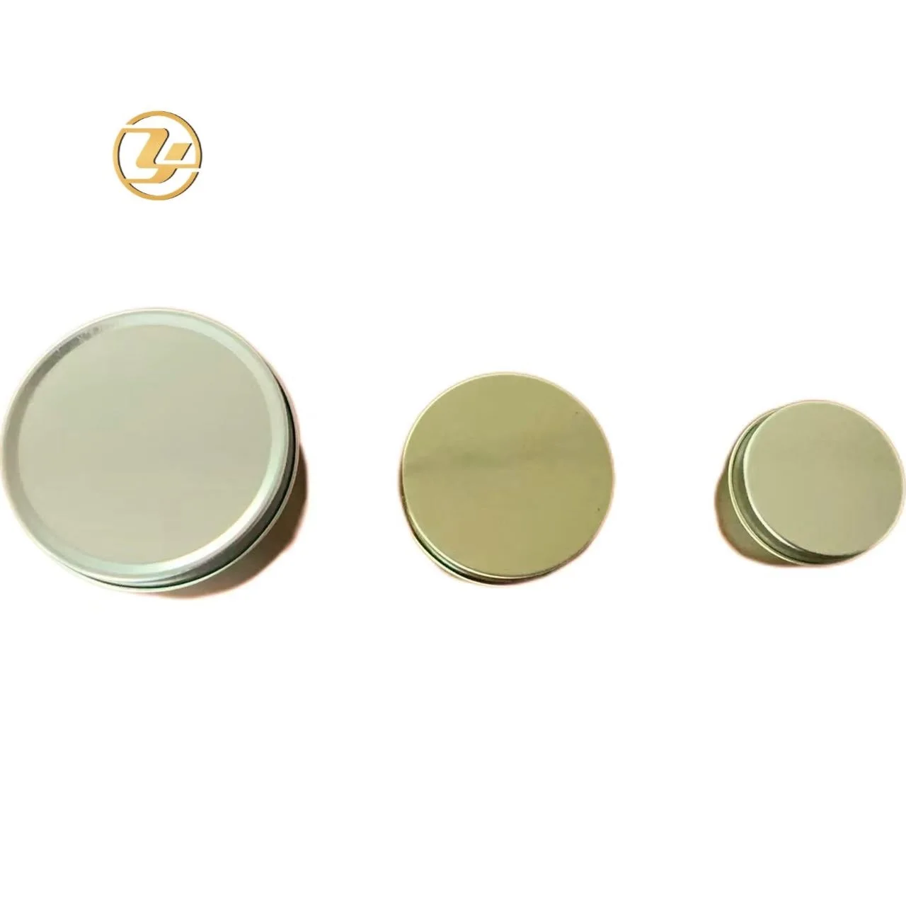 Пользовательские металлические свечи Жестяная Банка круглой формы печати упаковка жестяные банки