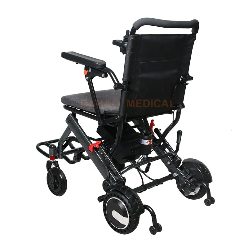 New Foldable Controller Joystick Brushless Motorised Electric Wheelchair Portable Kit Power Force Wheel Chair