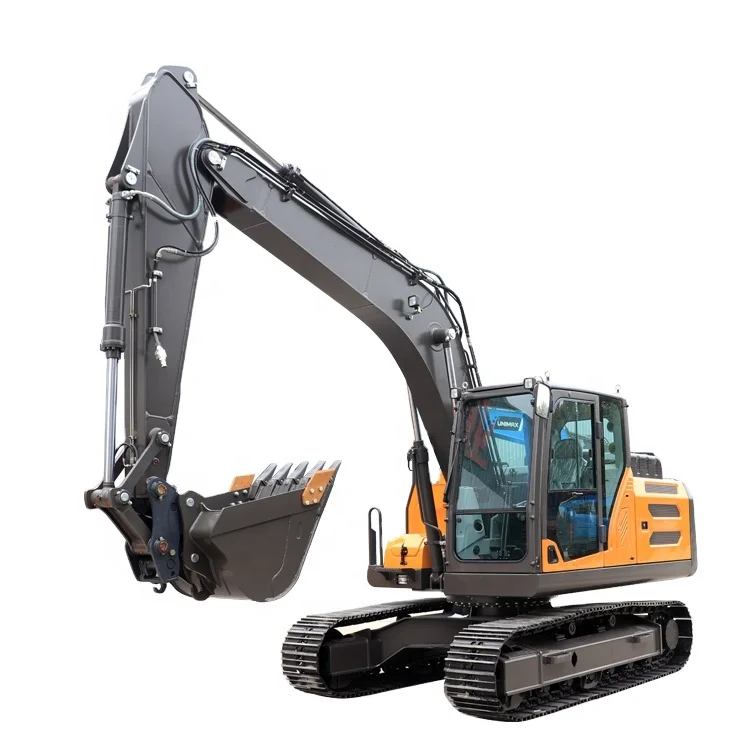 Hot sale 150 135 15t 15000kg 93kw Yuchai engine construction track digger excavator russia for Southeast Asia