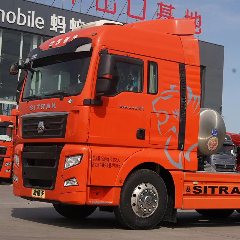Новые товары оригинальный новый двигатель Sitrak 6x4 тягач грузовик EURO 5 g7 трактор cng 480hp