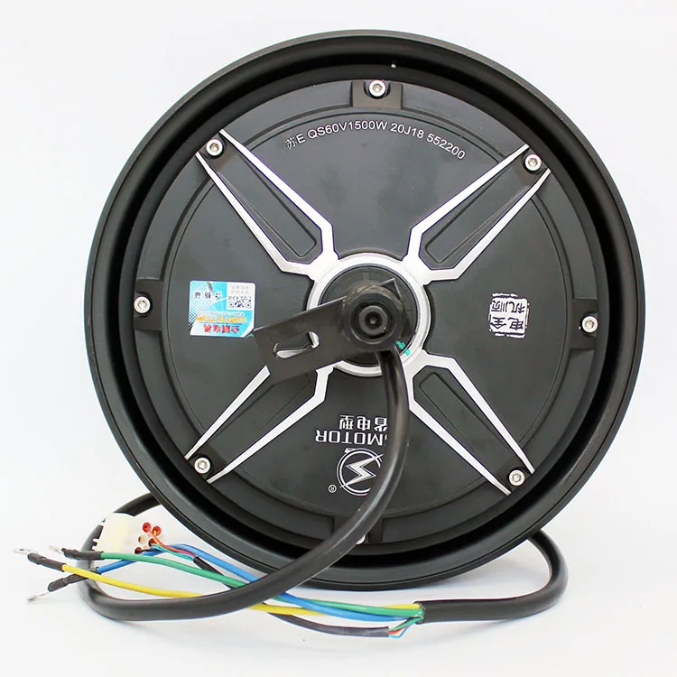 Колесном 10 дюймов 2000W60V72V96V безщеточный мотор для центрального движения электрического скутера/мотоцикла из устройство дискового