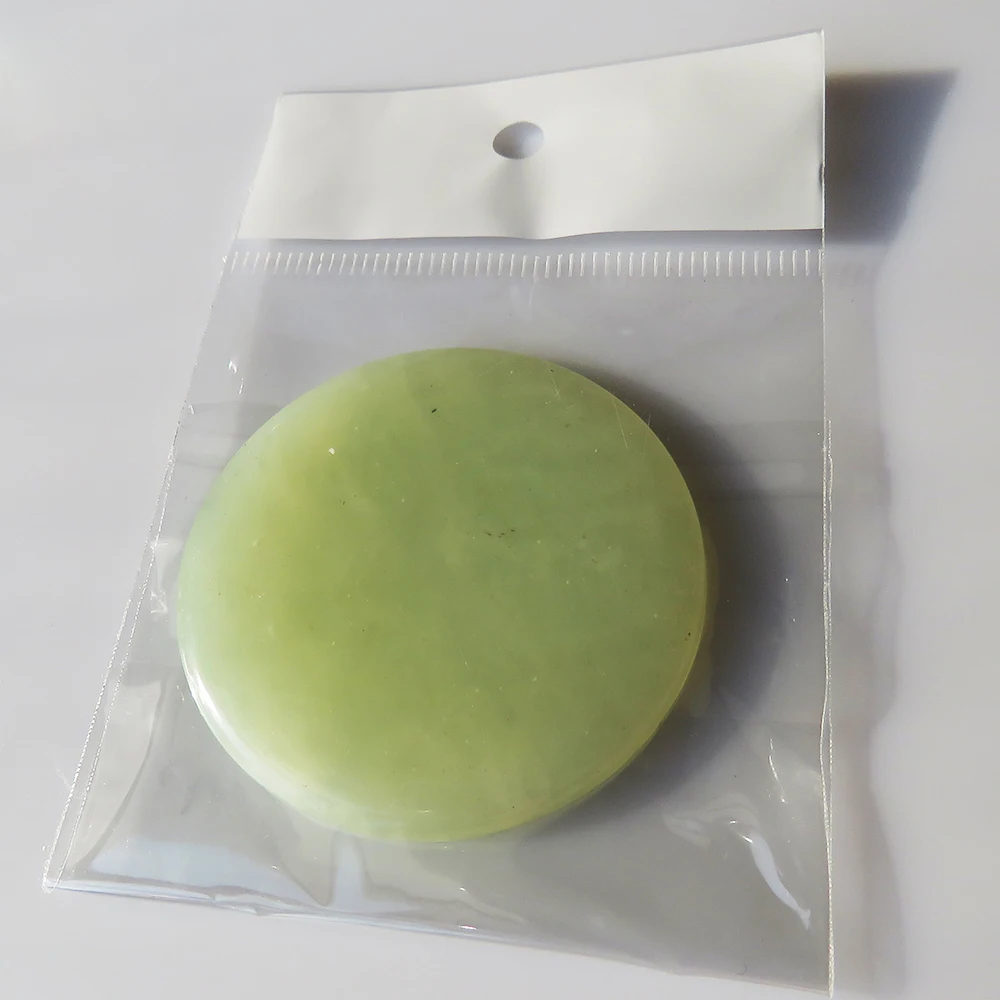 
High Quality Eyelash Green Natural Eyelash Extension Round Jade Stone Extension 