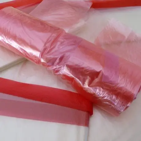 Biodegradable Water Soluble PVA Laundry Plastic Bag For Hospital Packing Packaging