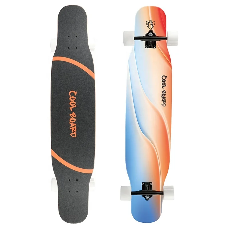 OEM ODM longboard Профессиональный Скейтборд на колесах с логотипом грузовика скейтборд пустая доска для серфинга Палуба Лонгборд