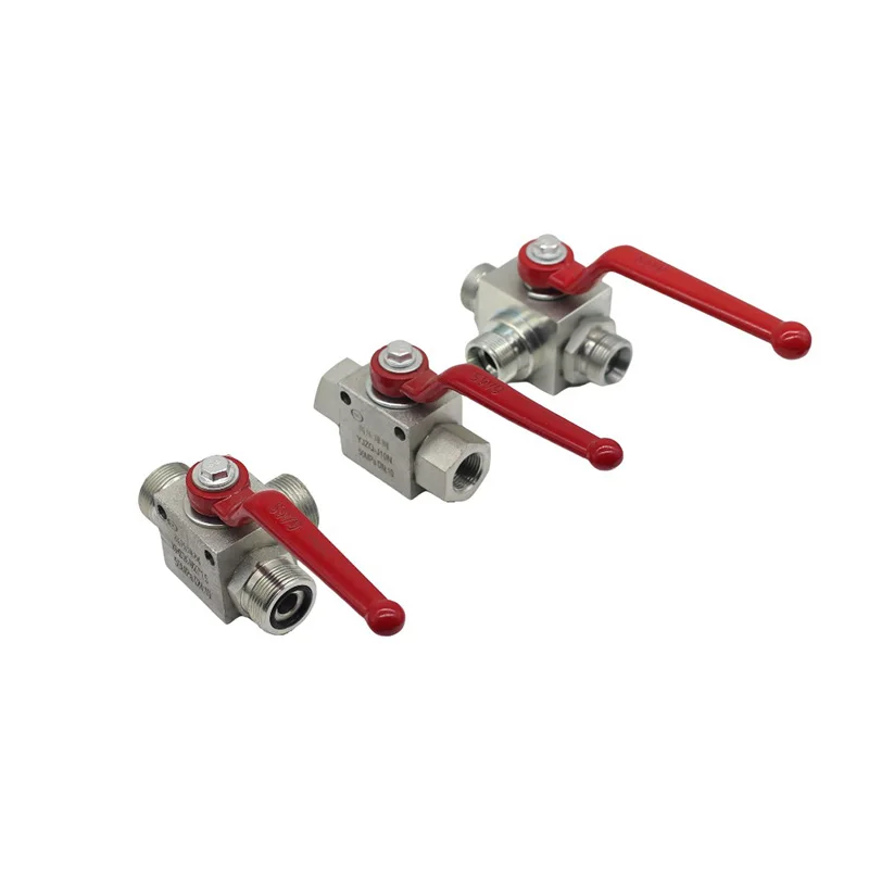 China Good Service Factory Directly Stainless Steel High Pressure Threaded Hydraulic KHB/YJZQ Ball Valve