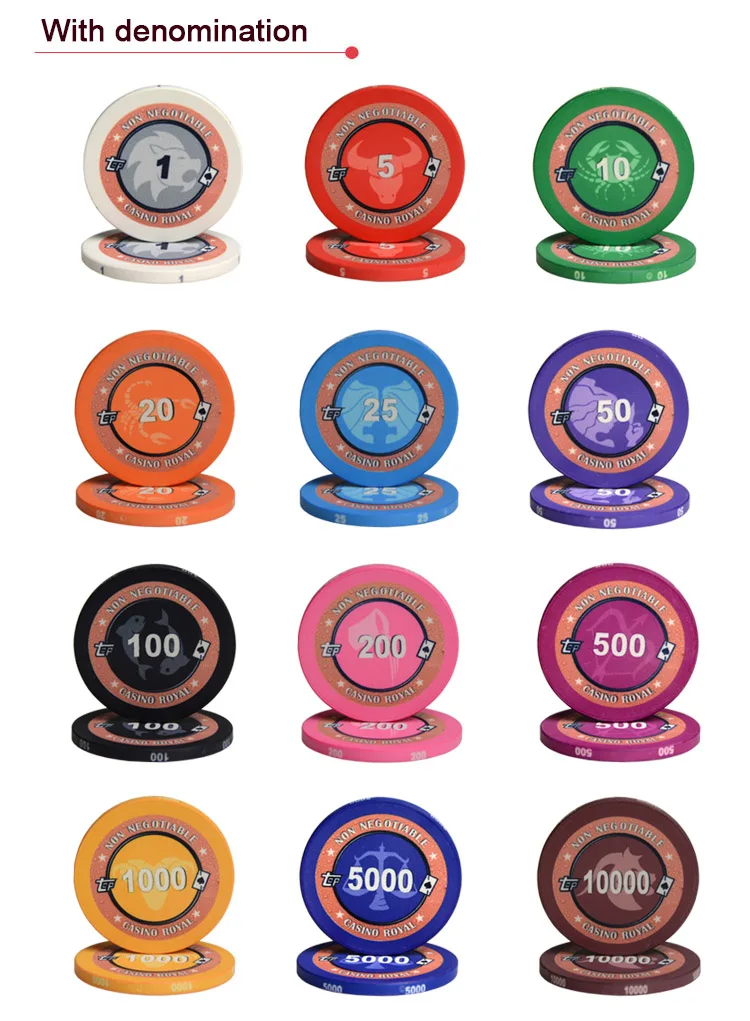 10g Ceramic Poker Chips Ept Custom Ceramic Poker Chip Wholesale Custom Poker Chips Manufacturer/