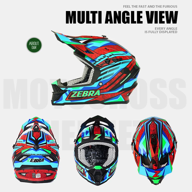 Motor Bike Cross Racing Motorcycle Helmet Manufactures Safety Enduro Capacete Motorrad Cascos Bicycle Engine Cafe Racer Helmets