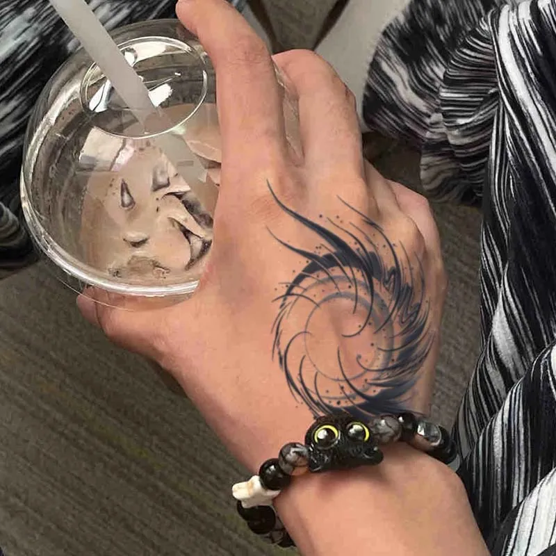 H8 стойкий травяной сок Полупостоянный для девушек мужчин красоты реалистичный водонепроницаемый Временный Дизайн трафарет татуировки наклейка