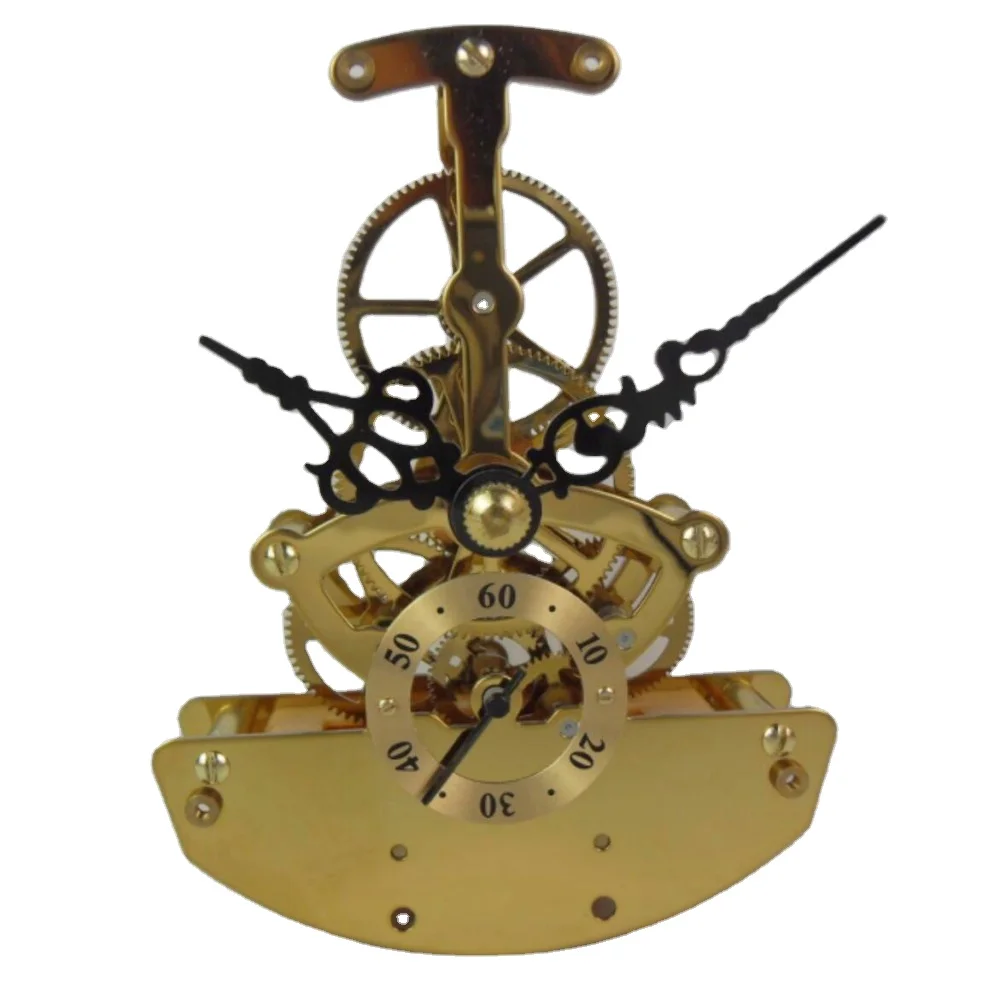Art Decor skeleton clock gear accessories electrical skeleton clock mechanism