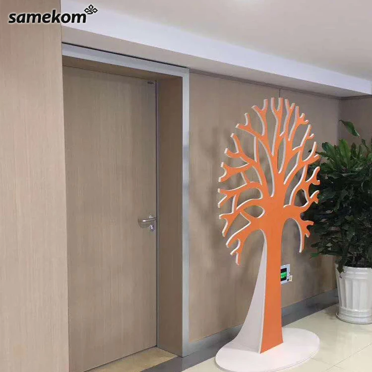 Swing Door HPL Door for Laboratory Pharmaceutical Hospital Aluminum Frame Clean Room Door