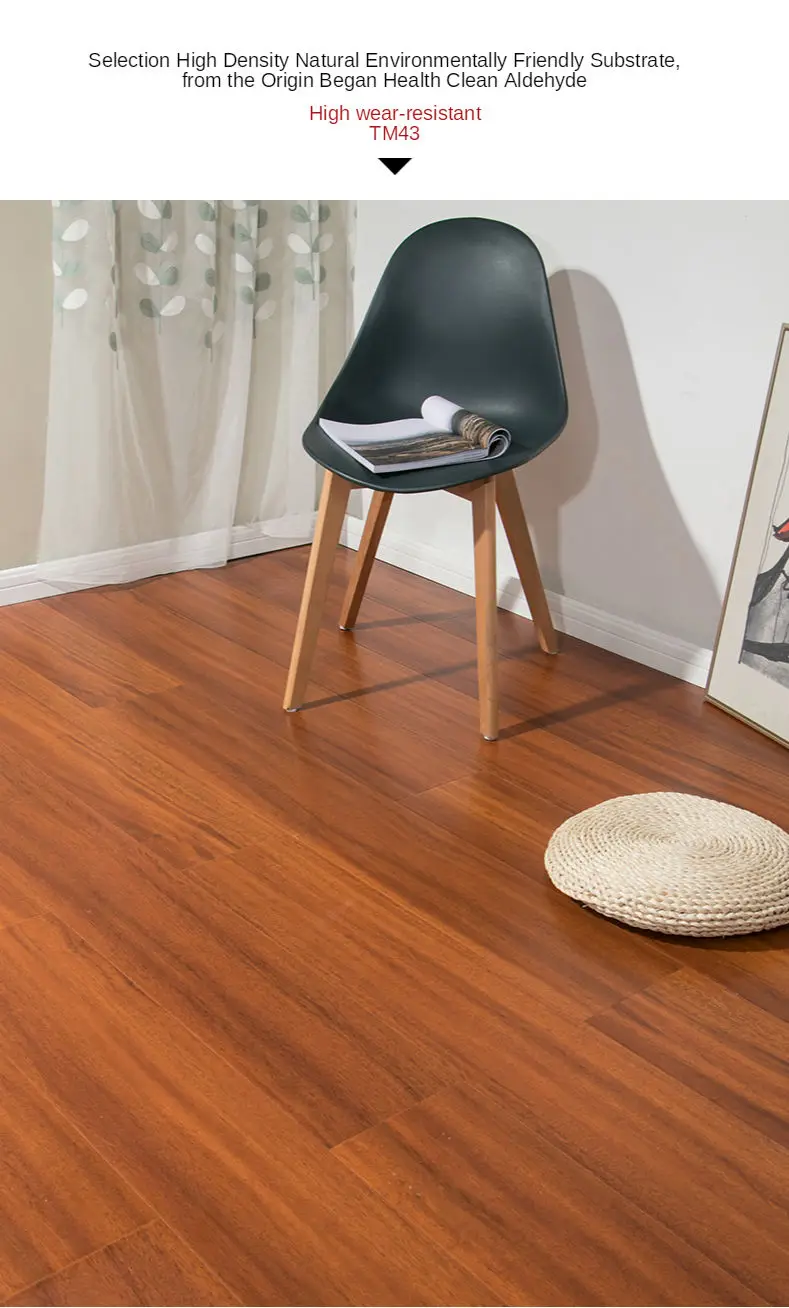 12mm German HDF Waterproof Laminated Flooring  parquete piso flotante high gloss pvc laminate flooring wood laminate floor