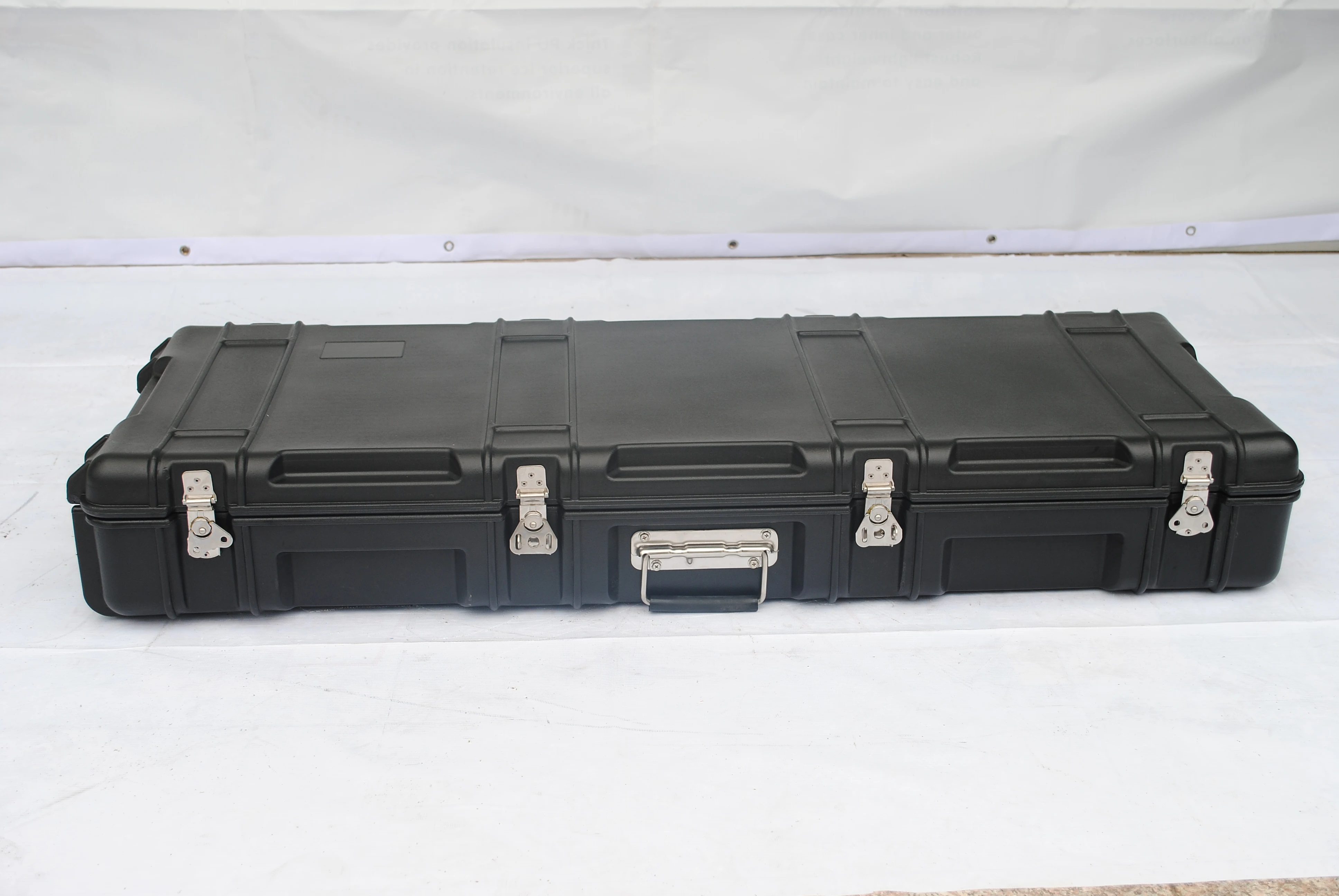 
Waterproof military long hard plastic gun case 