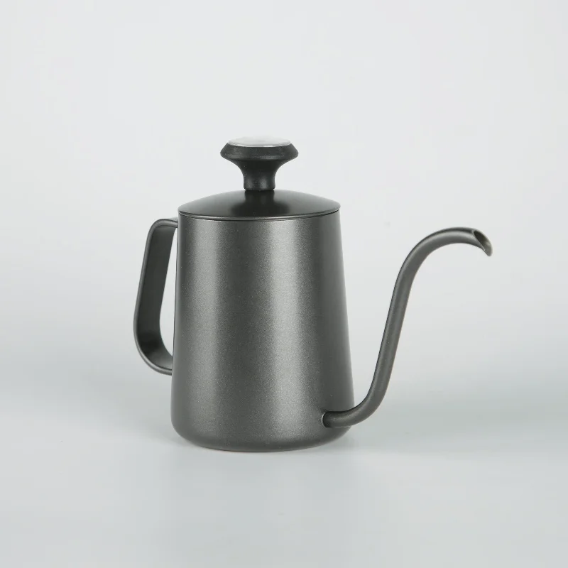 Hot Selling New Design Stainless Steel Goose Neck Coffee Kettle Black Espresso Pour Over Coffee
