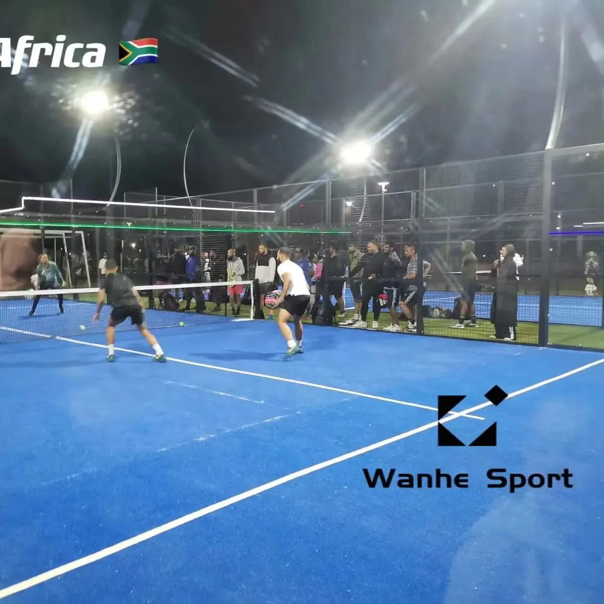 HOT !Wanhe top quality Hot Sale Panoramic Canchas De Padel Tennis Court